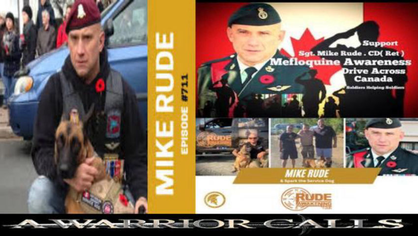 MIKE RUDE CANADA'S TRUE HERO EXPOSES MILITARY KILLING IT'S OWN episode artwork