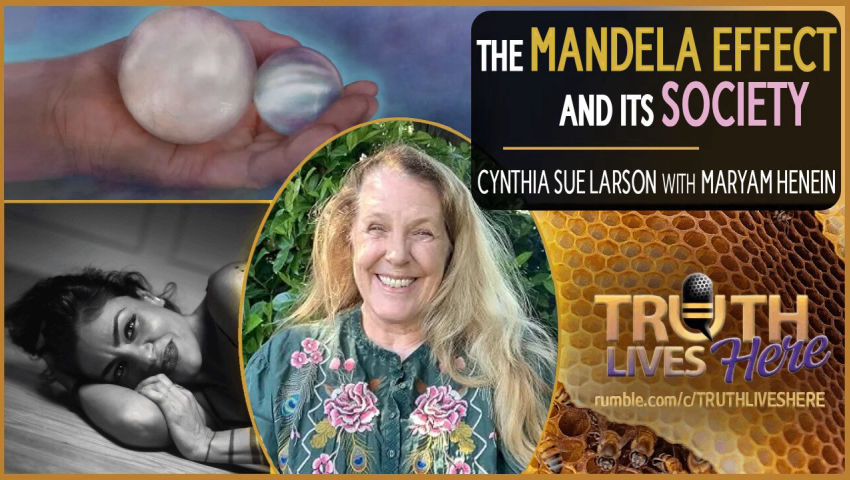 The Mandela Effect and its Society with Cynthia Sue Larson episode artwork