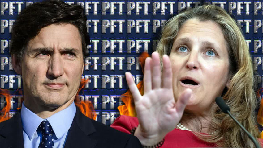 Governor Trudeau Is DONE FOR, Plus You Can’t Fire Me Because I QUIT!! Freeland Is Out (For Now)!!