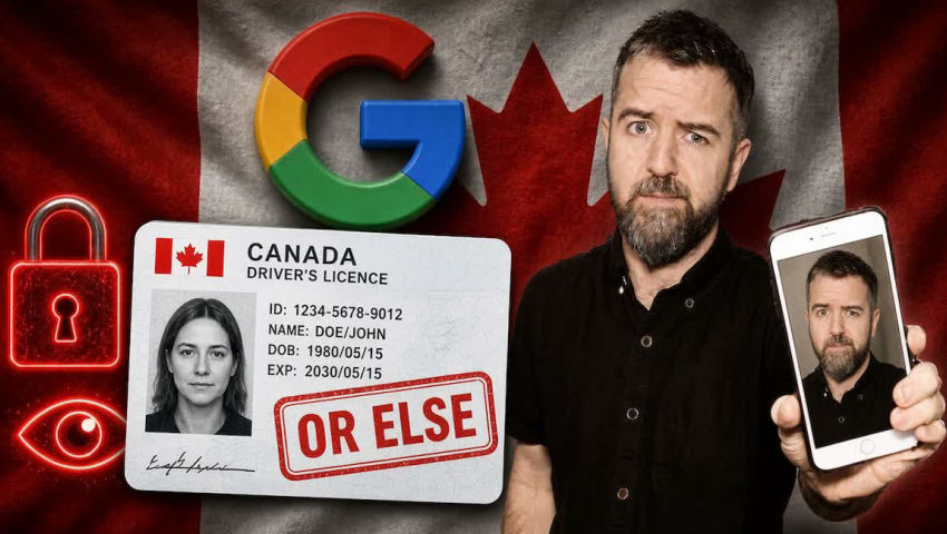 Google Just Told Canadian Adults: GIVE US YOUR ID AND A SELFIE OR ELSE…And It’s STARTING NOW!! episode artwork