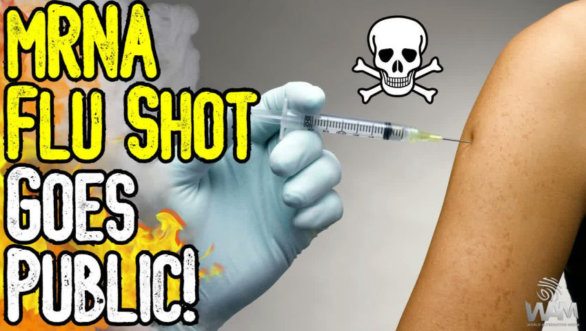 BREAKING: MRNA FLU SHOT GOES PUBLIC! - Moderna's Deadly Injection Approved By Trump Administration episode artwork