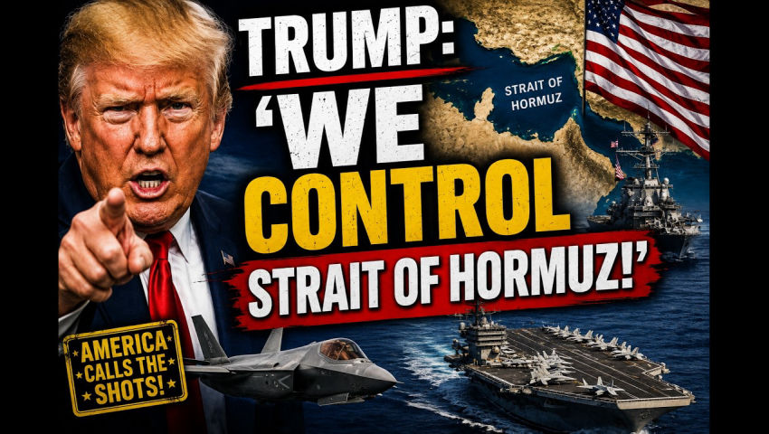 Trump: 'WE Control Strait Of Hormuz!' episode artwork