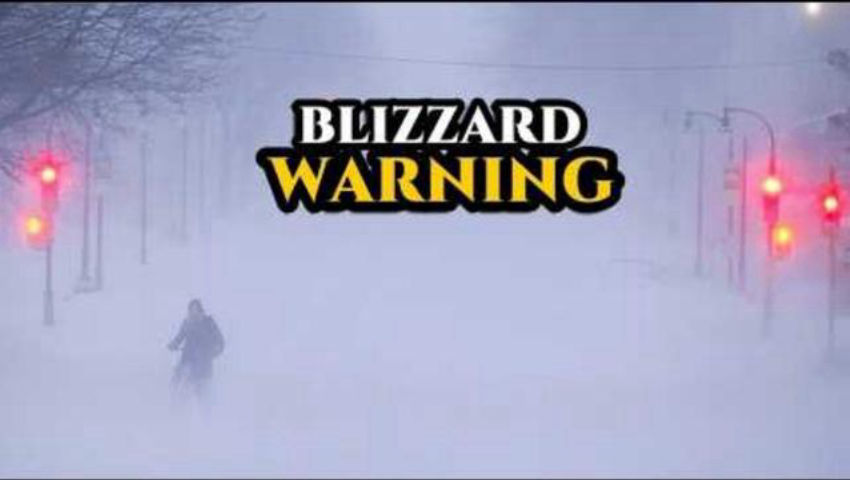 Northeast Blizzard WARNING as Saharan Dust Approaches Southern States