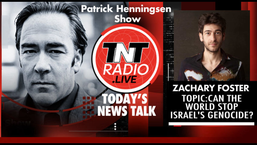 INTERVIEW: Dr. Zachary Foster – Can the World Stop Israel’s Genocide?