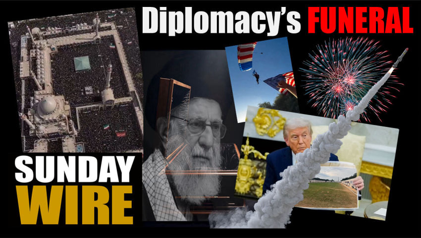 SUNDAY WIRE EP #602 – A Funeral for Diplomacy episode artwork