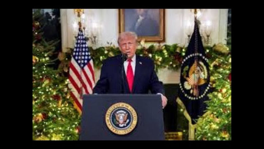 What Was Said -  And Wasn't Said - In Trump's TV Speech