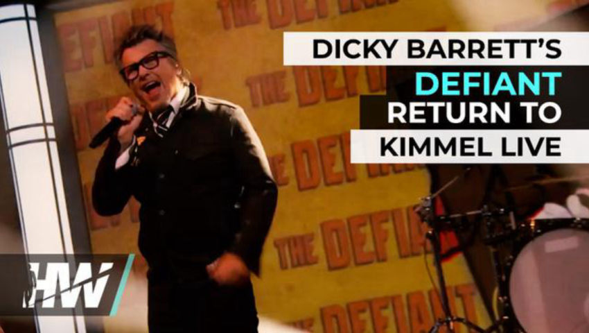 DICKY BARRETT’S DEFIANT RETURN TO KIMMEL LIVE