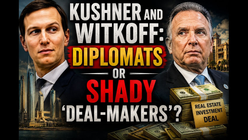 Kushner And Witkoff: Diplomats Or Shady 'Deal-Makers'?