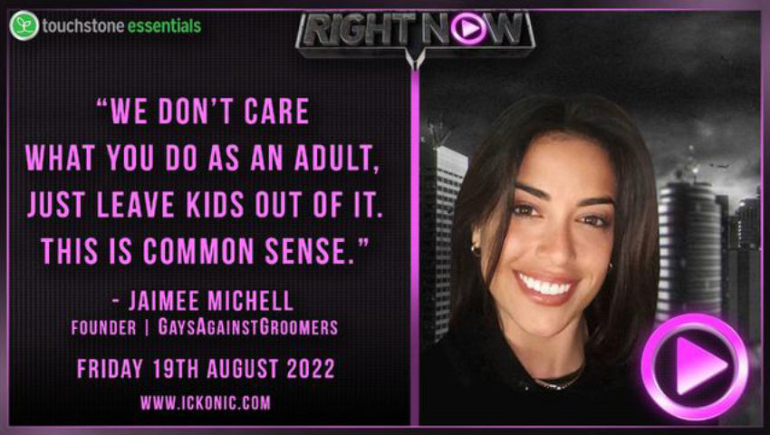 Leave Kids Out Of It Gays Against Groomers Founder Jaimee Michell Leave Kids Out Of It Gays Against Groomers Founder Jaimee Michell