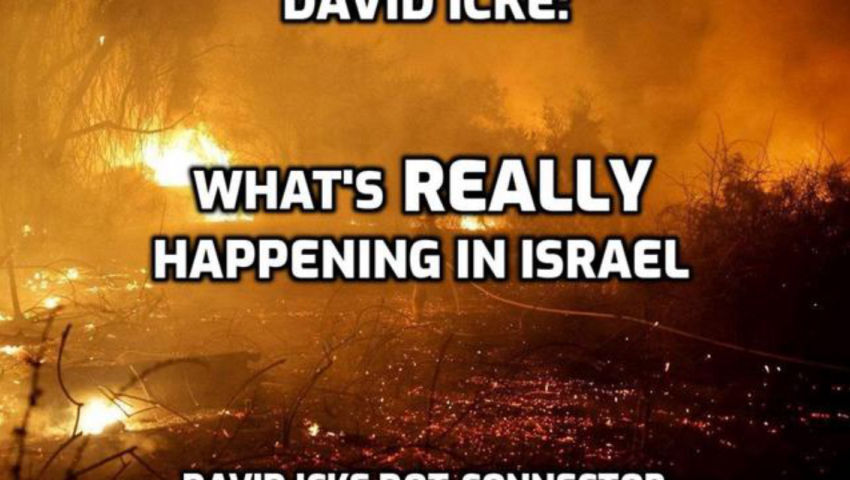 David Icke - what's REALLY happening in Israel
