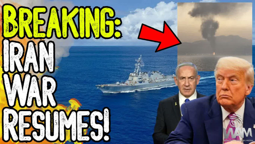 BREAKING: IRAN WAR RESUMES! - Strikes In Strait Of Hormuz & UAE Lead To State Of Emergency!