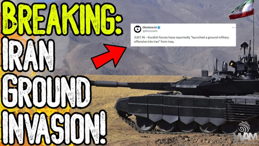 BREAKING: IRAN GROUND INVASION! - War Is Only Just Beginning As Troops March On Iran!