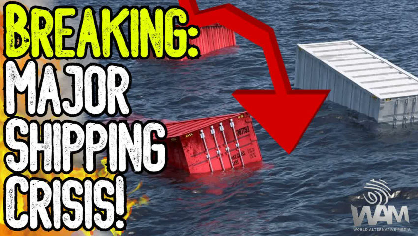 BREAKING: MAJOR SHIPPING CRISIS! - Food & Energy Shortage Threatens Humanity Itself!