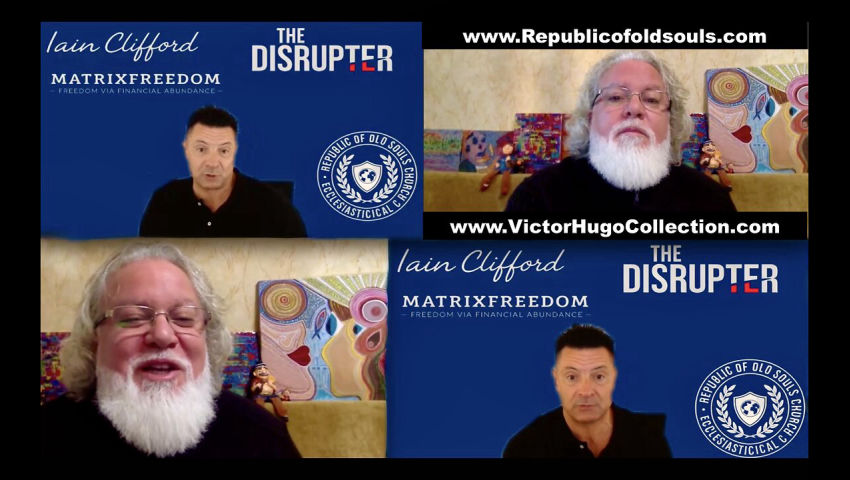 Iian Clifford VictorHugo The Disruptors Dive Into World Problems MatrixFreedom Republic Of Old Souls