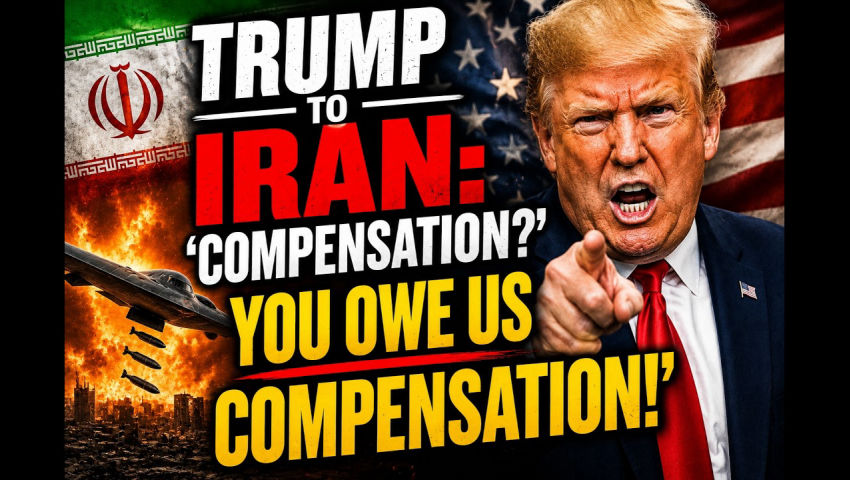 Trump To Iran: 'Compensation? YOU Owe US Compensation!' episode artwork