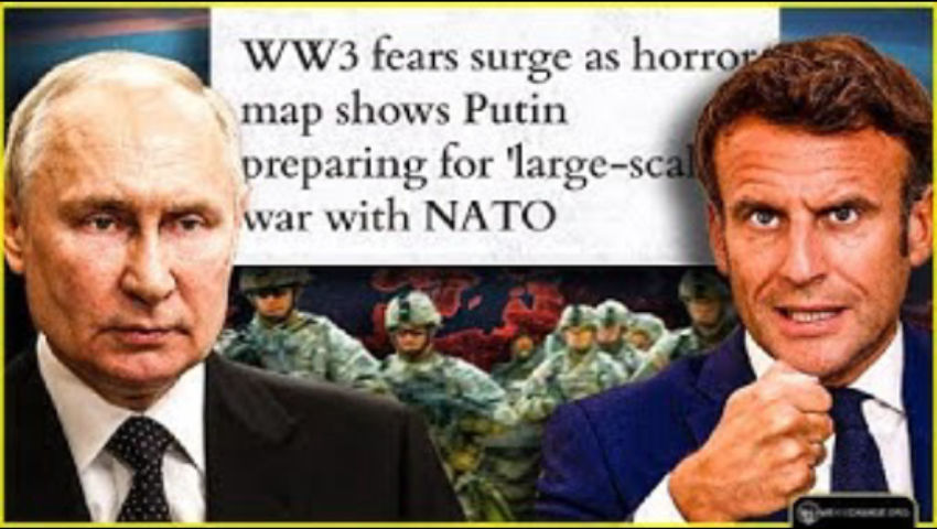 WW3 Brewing: Russia Warns WAR WITH NATO After Macron Threatens To Send Troops