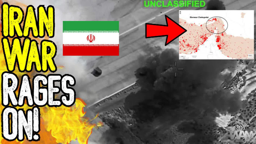 IRAN WAR RAGES ON! - Strait Of Hormuz Closed As Shipping Crisis Worsens! - "Deepening Dark Trend"