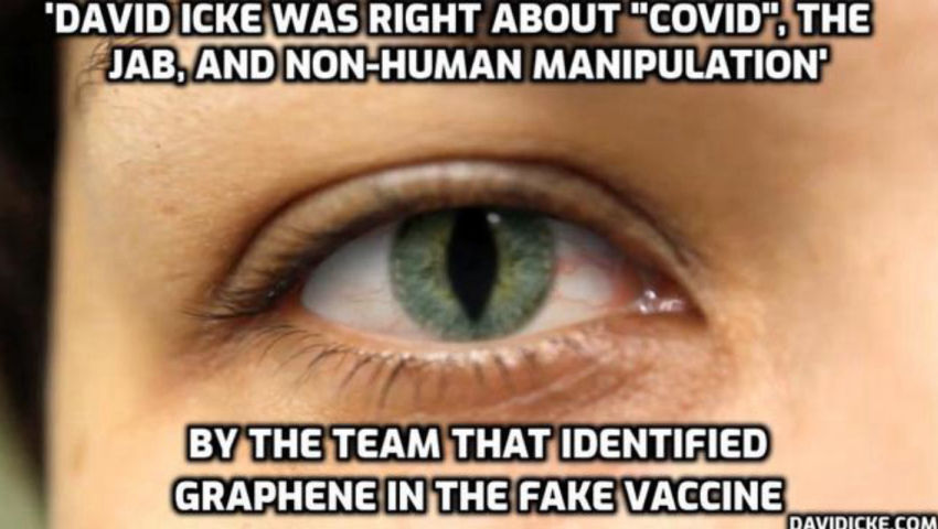 'David Icke was right about "Covid", the jab, the Cloud, and manipulation by a non-human force'