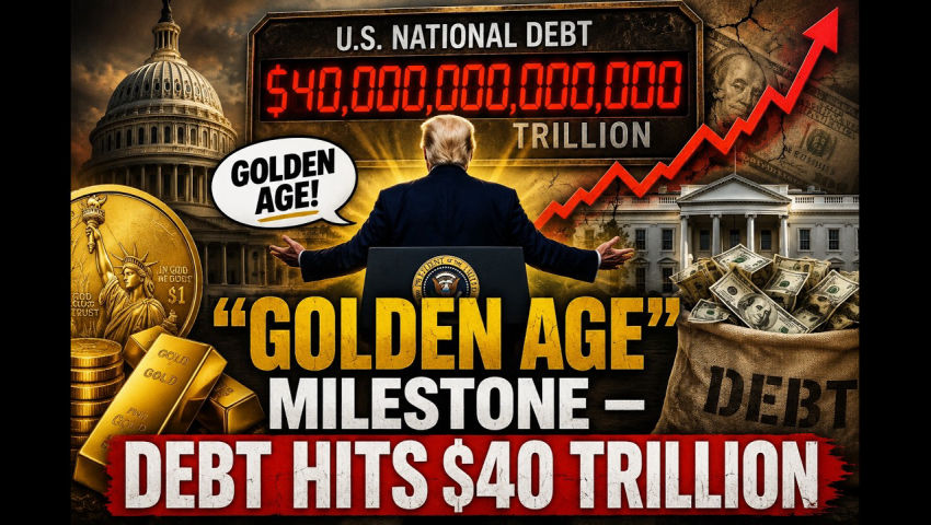 Golden Age" Milestone -- Debt Hits $40 Trillion