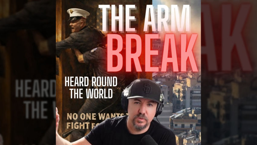 "No One Wants to Fight for Israel" – INSANE FOOTAGE Marine’s Arm Broken By US Senator on Camera