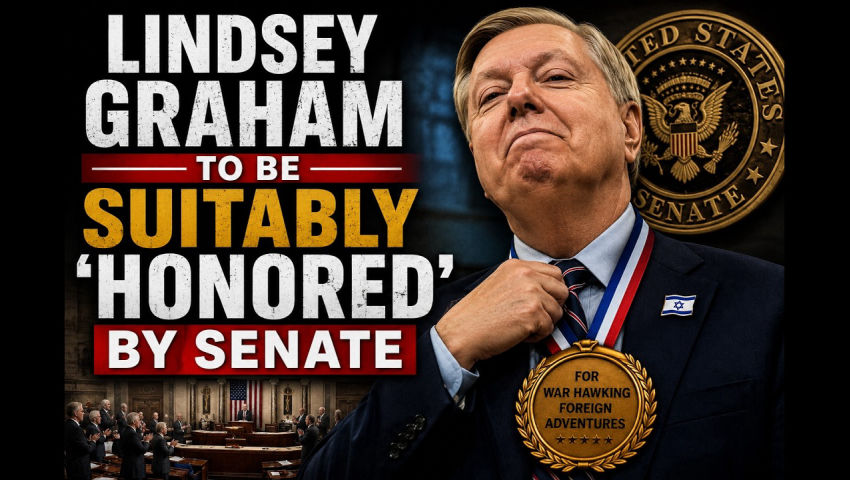 Lindsey Graham To Be Suitably 'Honored' By Senate episode artwork