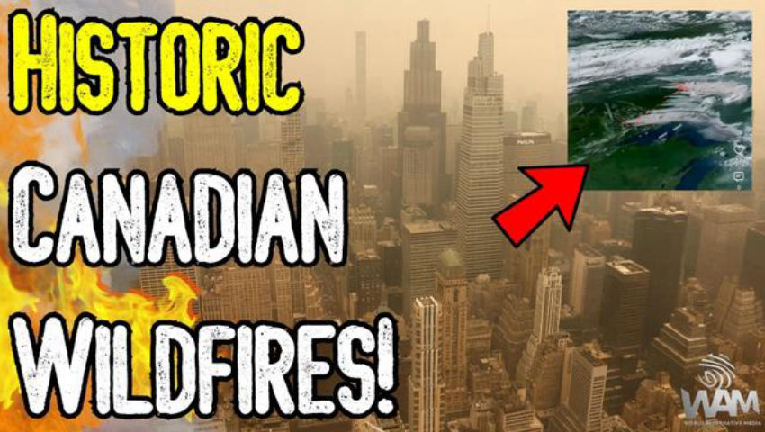 HISTORIC CANADIAN WILDFIRES! - Governments Want Energy Lockdowns - Who Started The Fires? episode artwork