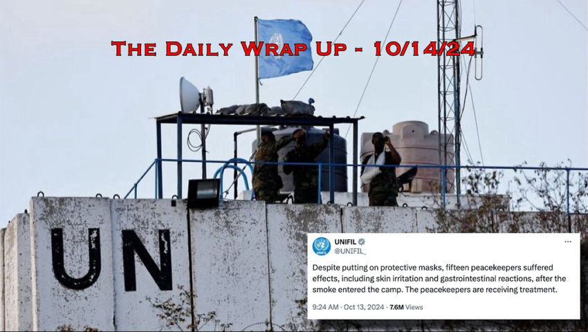 Israel's "Surrender Or Starve" Will Admittedly Block All Aid, UNIFIL Gas Attack & Elon's Great Reset