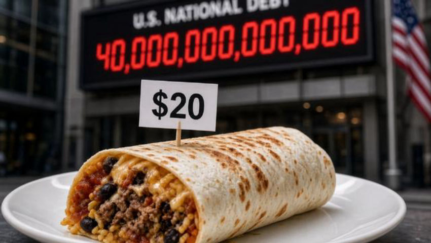 Civilization Cycle: The 20$ Burrito and "The whole 40 trillion dollar enchilada" episode artwork