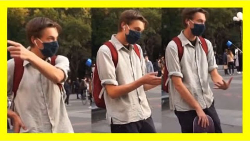 Liberal Shuts Down When Confronted About Run-in with Police