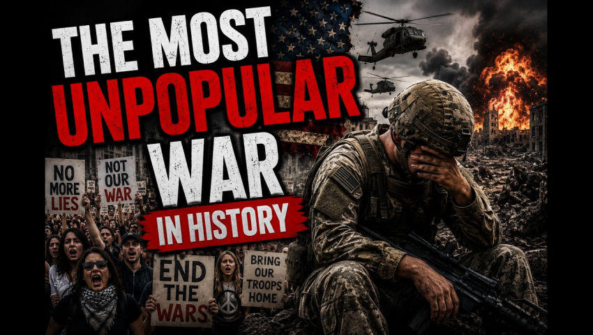 The Most Unpopular War In History