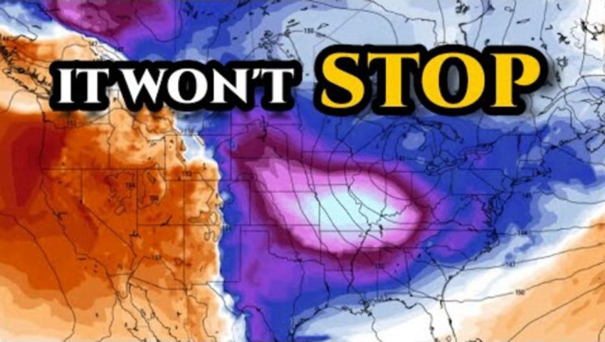 Massive freeze Event Comes These Charts are MAXED OUT